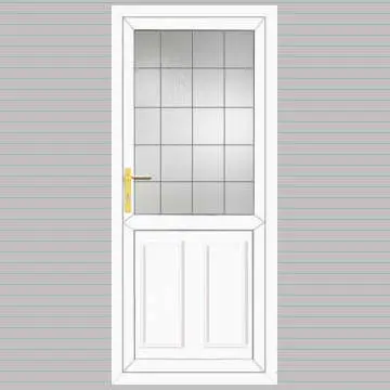 bordeaux solid style upvc front door