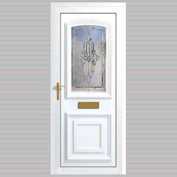 bordeaux solid style upvc front door