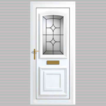 bordeaux solid style upvc front door