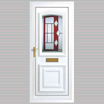 bordeaux solid style upvc front door
