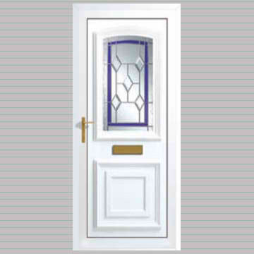 bordeaux solid style upvc front door