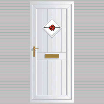 bordeaux solid style upvc front door