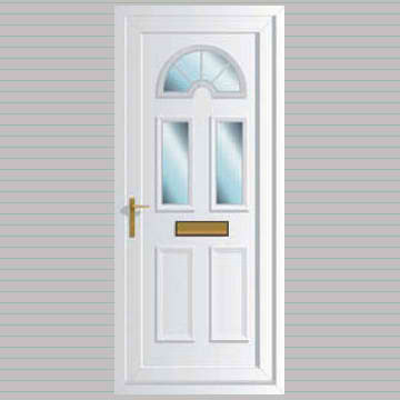 bordeaux solid style upvc front door