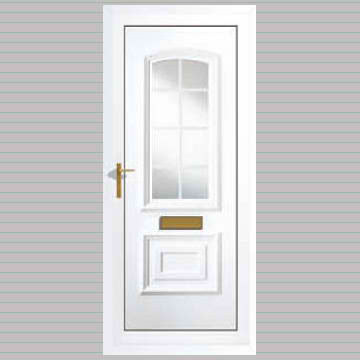 bordeaux solid style upvc front door