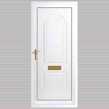 bordeaux solid style upvc front door