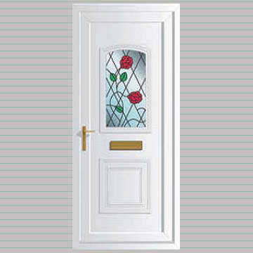 bordeaux solid style upvc front door
