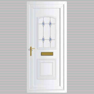Victorian S1 Fused Grille uPVC Door