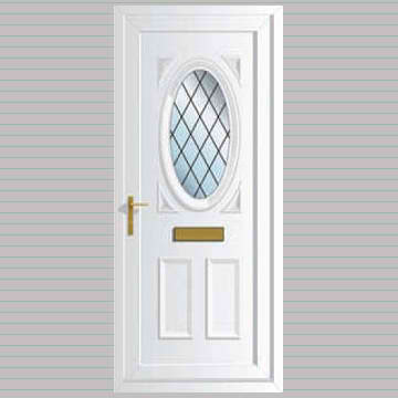 bordeaux solid style upvc front door