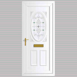 Warwick S1 Emerald Elipse uPVC Door