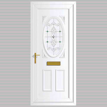 bordeaux solid style upvc front door