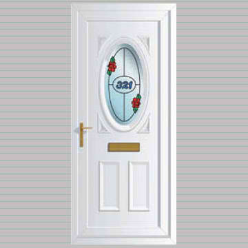 bordeaux solid style upvc front door
