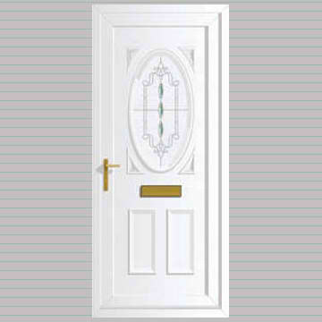 bordeaux solid style upvc front door