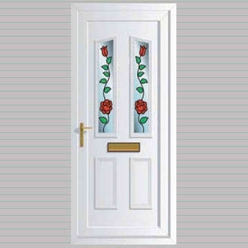 bordeaux solid style upvc front door