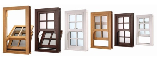 woodgrain upvc sash window colours