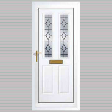 bordeaux solid style upvc front door